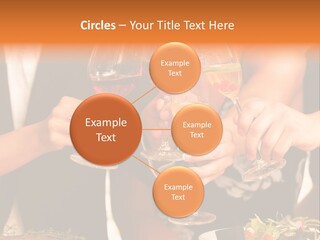 Wine Hands Cocktail PowerPoint Template