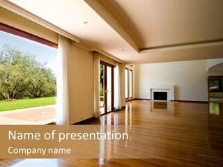 Luxury Frame Background PowerPoint Template