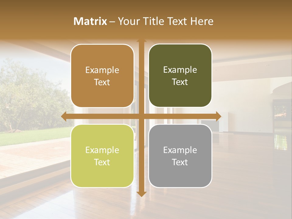 Luxury Frame Background PowerPoint Template