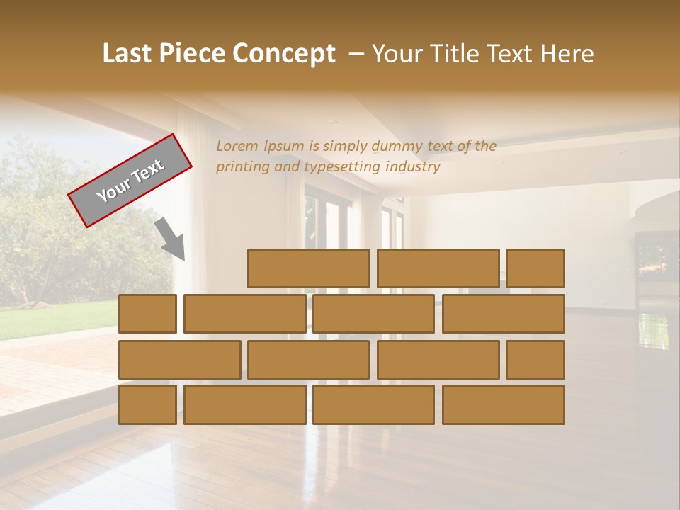 Luxury Frame Background PowerPoint Template