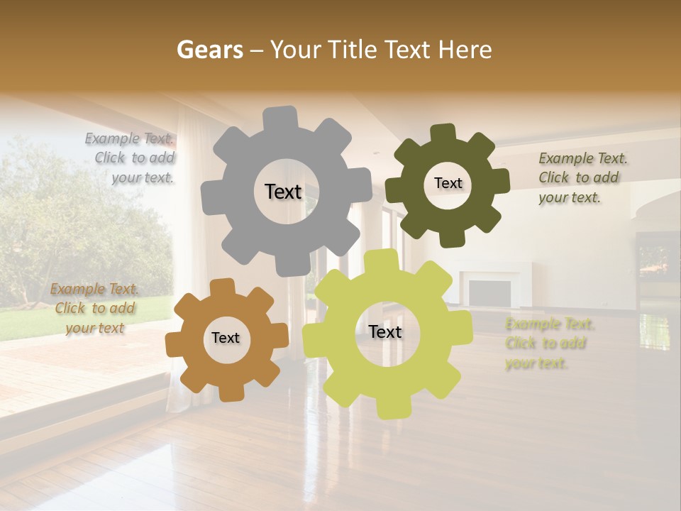 Luxury Frame Background PowerPoint Template