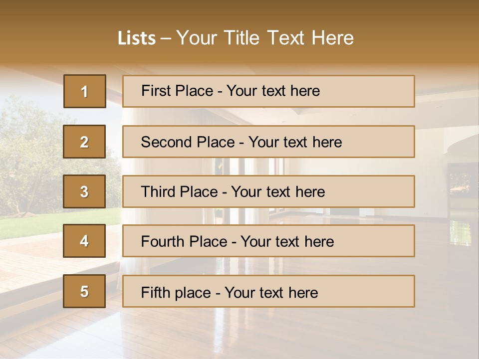 Luxury Frame Background PowerPoint Template