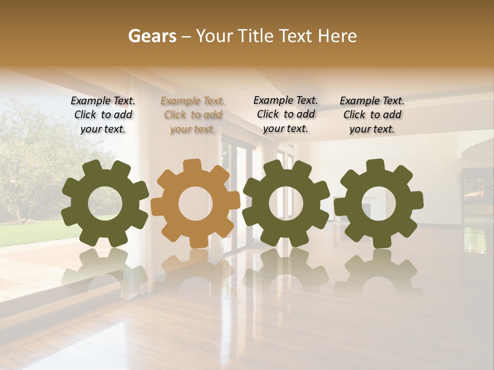 Luxury Frame Background PowerPoint Template