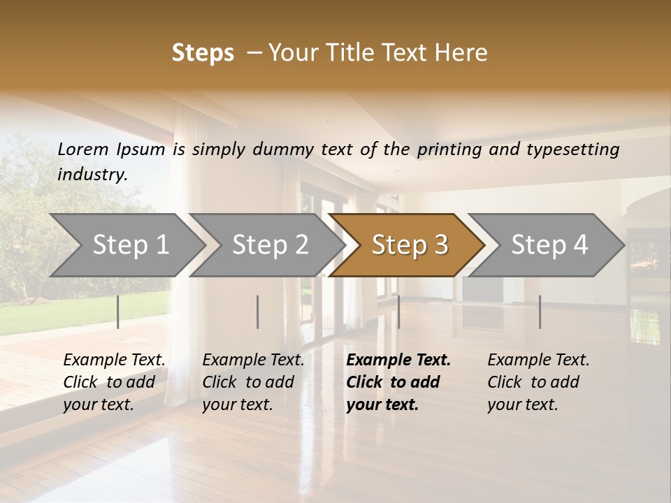 Luxury Frame Background PowerPoint Template