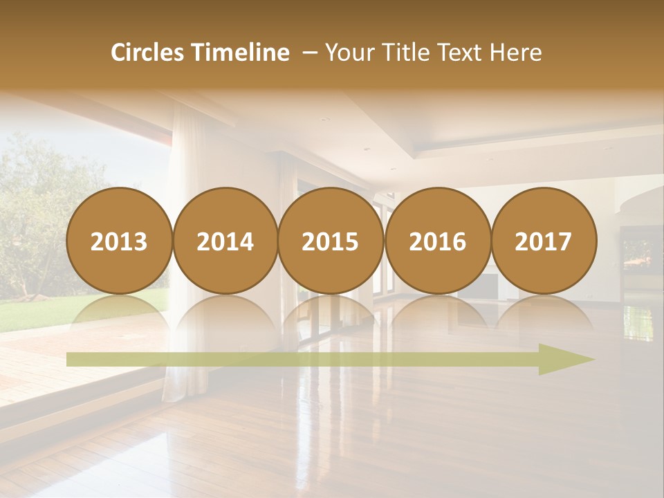 Luxury Frame Background PowerPoint Template