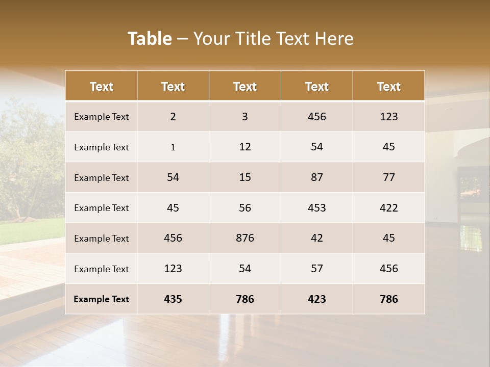 Luxury Frame Background PowerPoint Template