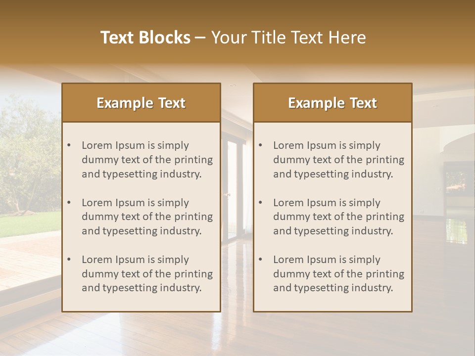 Luxury Frame Background PowerPoint Template
