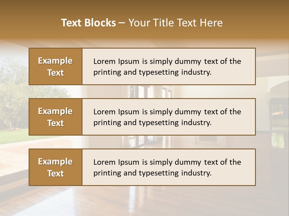 Luxury Frame Background PowerPoint Template