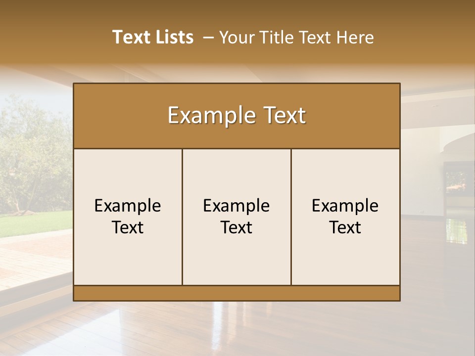 Luxury Frame Background PowerPoint Template