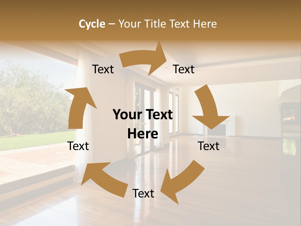 Luxury Frame Background PowerPoint Template