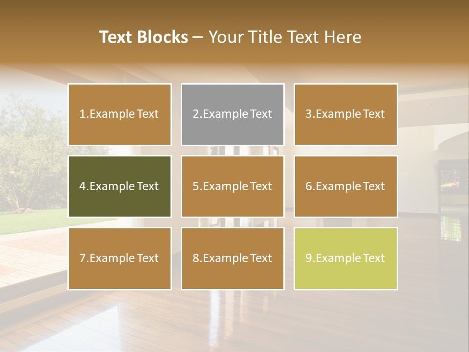 Luxury Frame Background PowerPoint Template