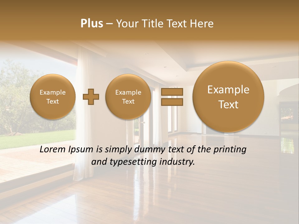 Luxury Frame Background PowerPoint Template