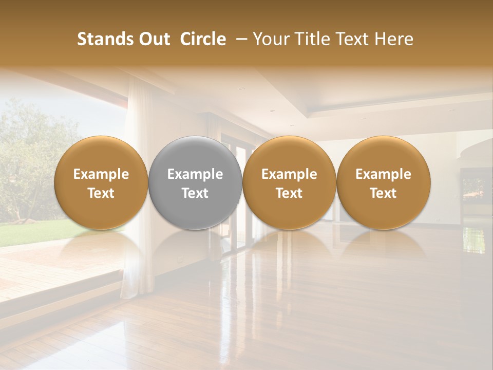 Luxury Frame Background PowerPoint Template