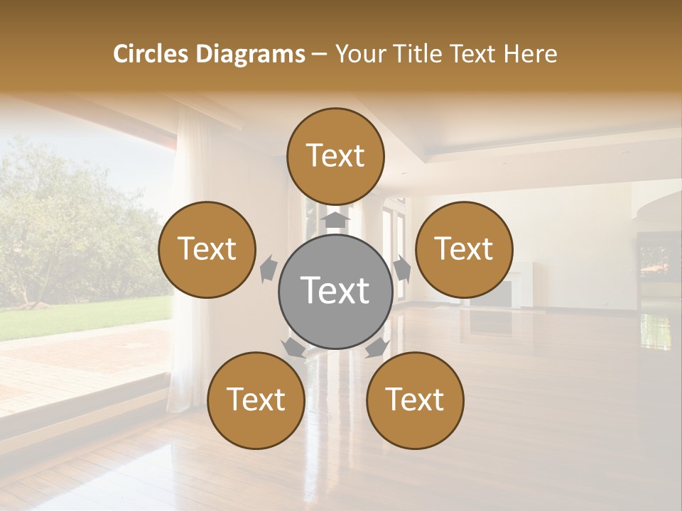 Luxury Frame Background PowerPoint Template