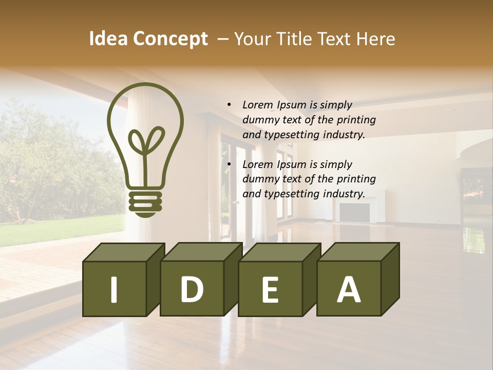 Luxury Frame Background PowerPoint Template