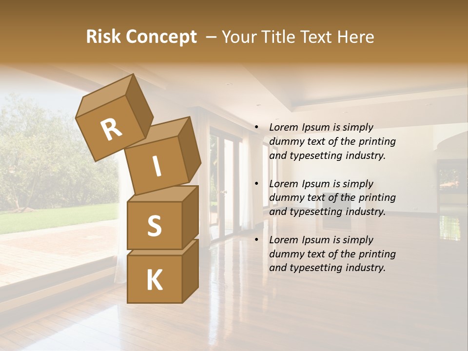 Luxury Frame Background PowerPoint Template