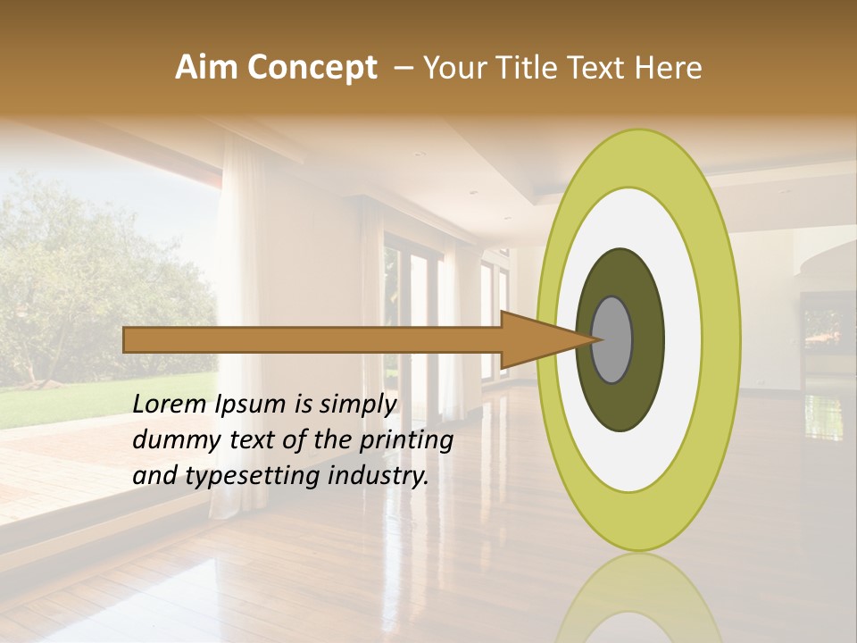 Luxury Frame Background PowerPoint Template