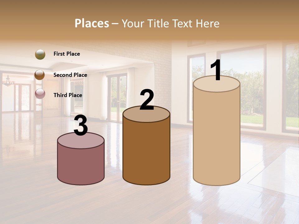 Light Trees Open PowerPoint Template