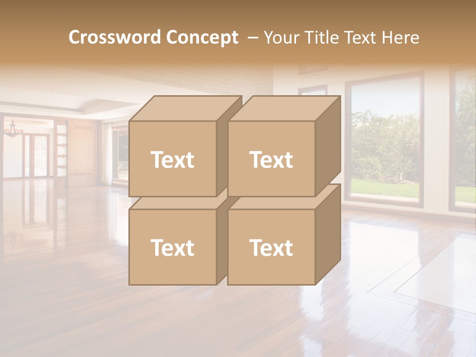 Light Trees Open PowerPoint Template