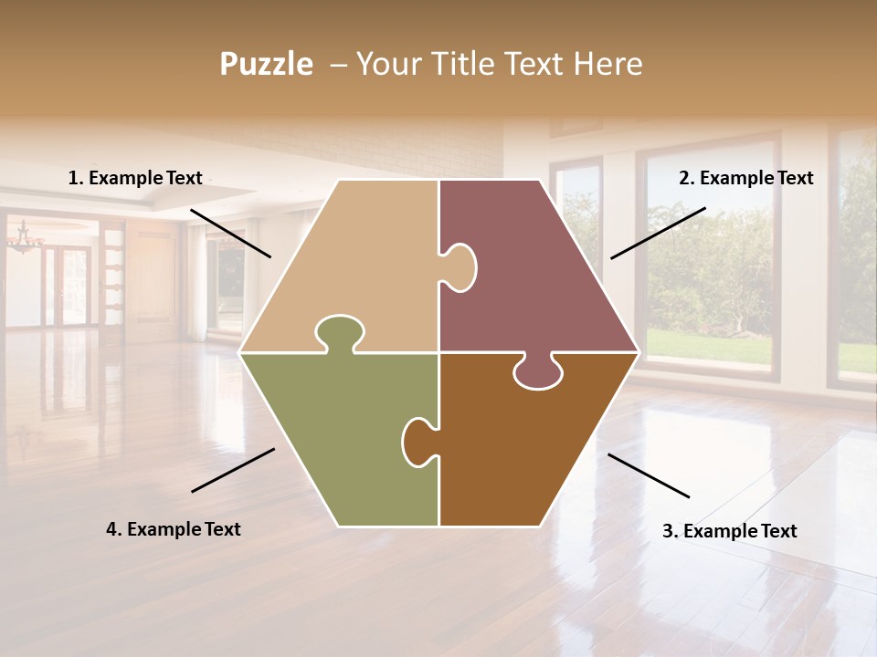 Light Trees Open PowerPoint Template