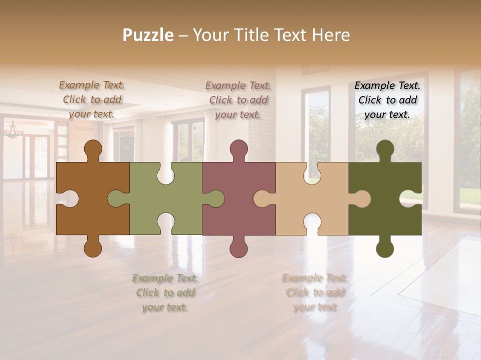Light Trees Open PowerPoint Template