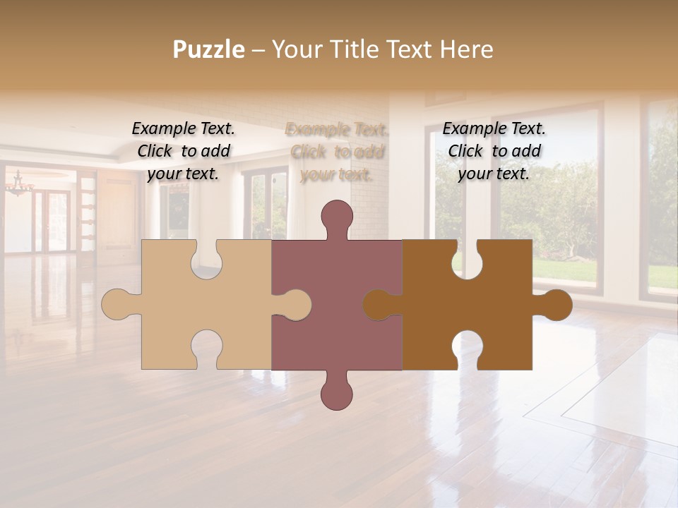 Light Trees Open PowerPoint Template