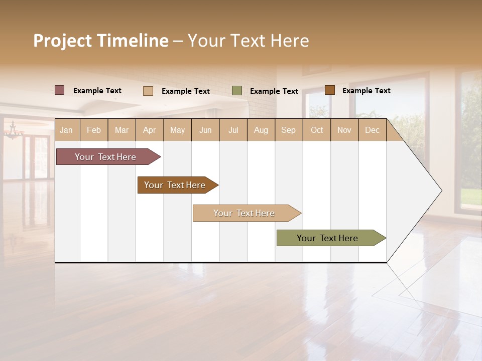 Light Trees Open PowerPoint Template