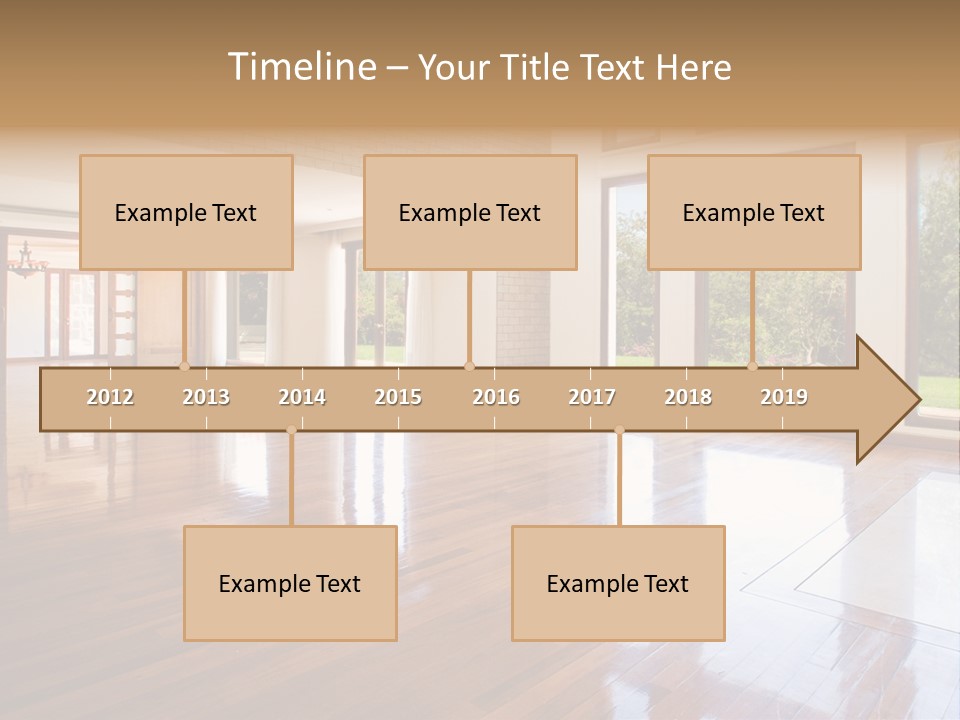 Light Trees Open PowerPoint Template