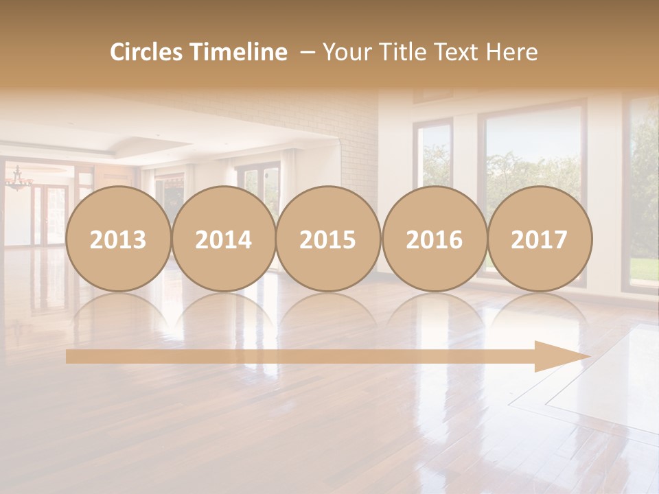 Light Trees Open PowerPoint Template