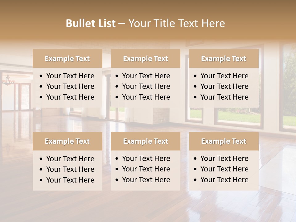 Light Trees Open PowerPoint Template