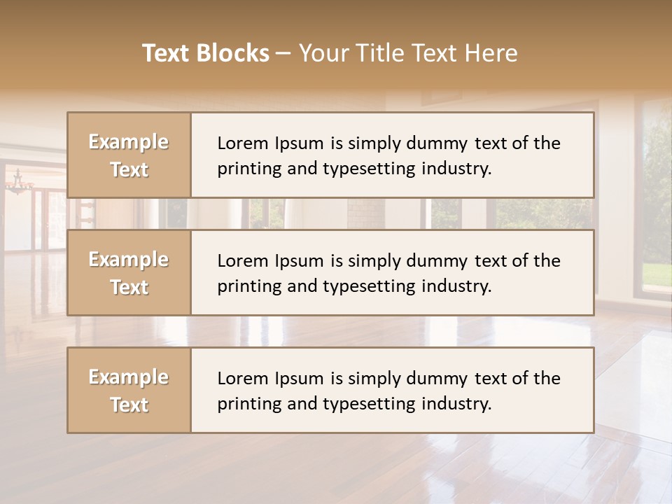 Light Trees Open PowerPoint Template