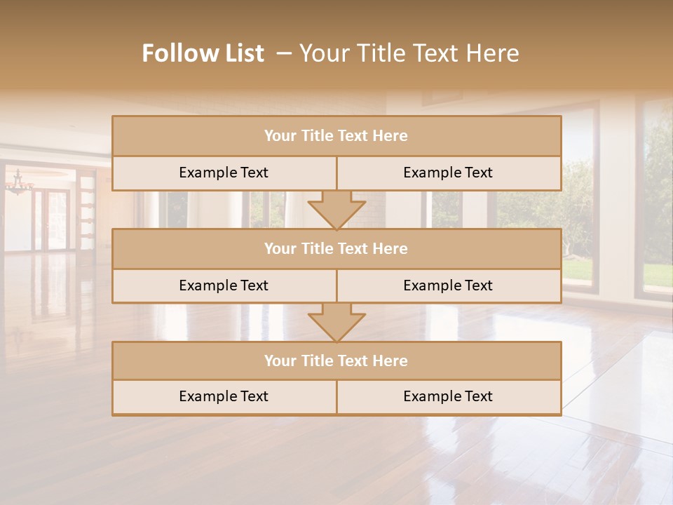 Light Trees Open PowerPoint Template