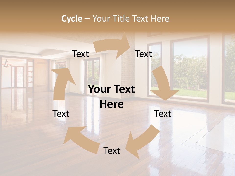 Light Trees Open PowerPoint Template
