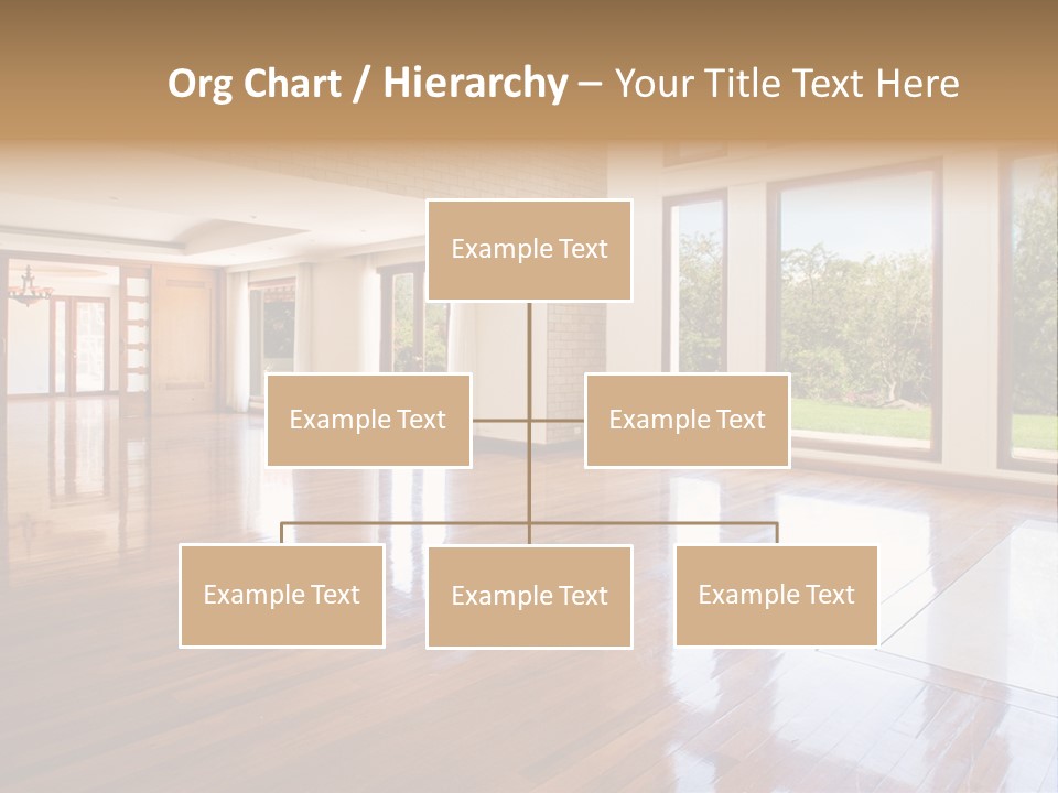 Light Trees Open PowerPoint Template