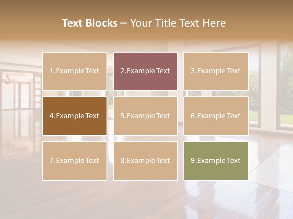 Light Trees Open PowerPoint Template