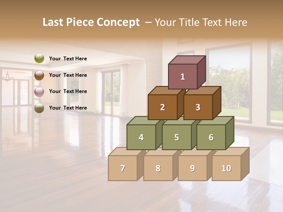 Light Trees Open PowerPoint Template
