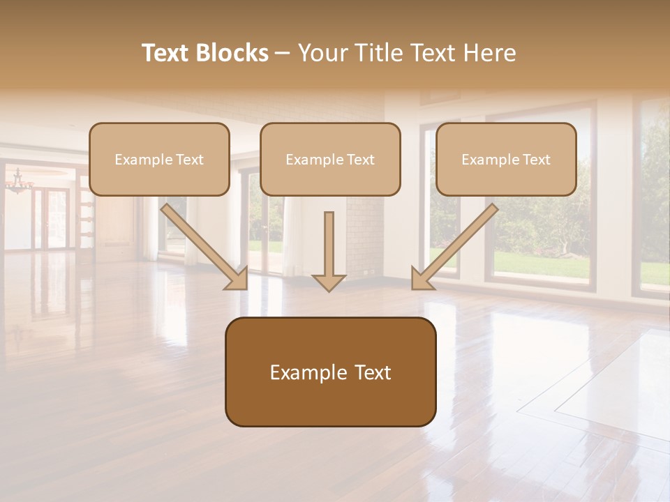 Light Trees Open PowerPoint Template