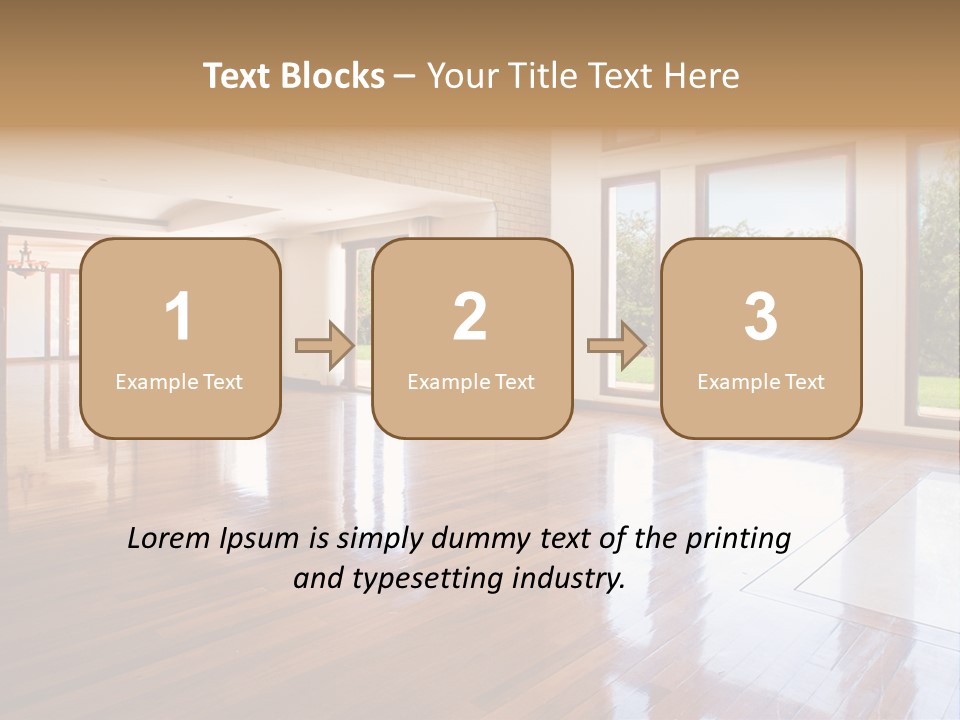 Light Trees Open PowerPoint Template