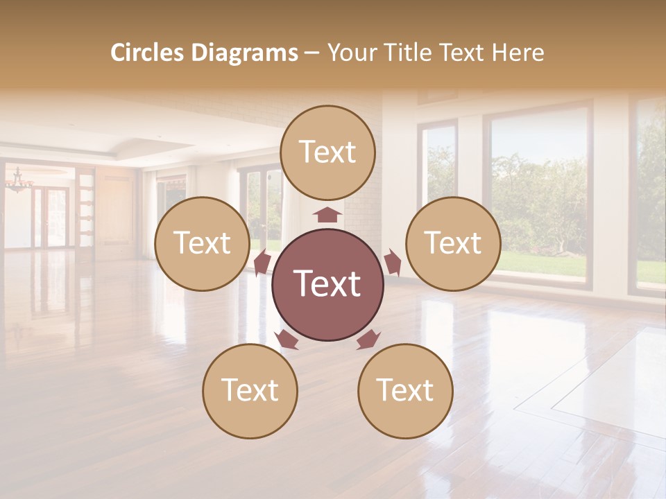 Light Trees Open PowerPoint Template