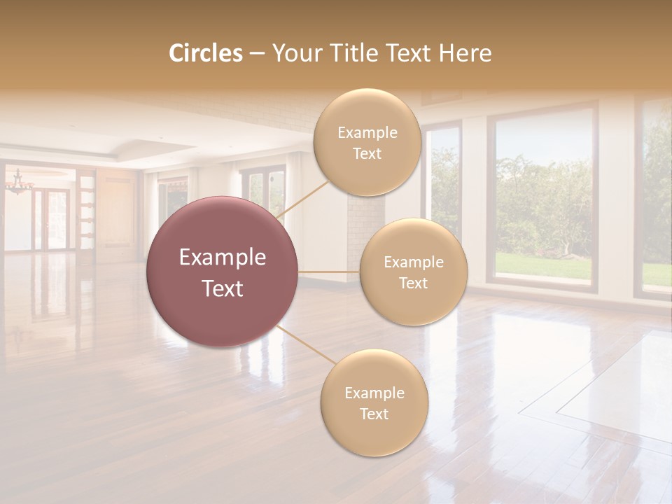 Light Trees Open PowerPoint Template