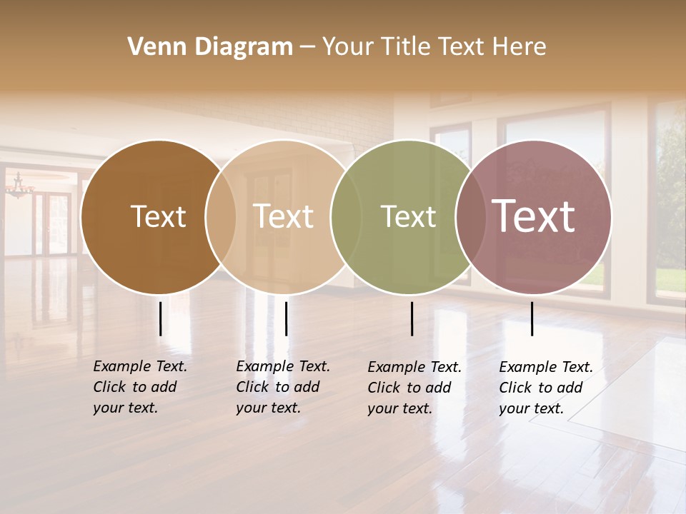Light Trees Open PowerPoint Template