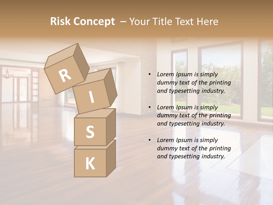 Light Trees Open PowerPoint Template