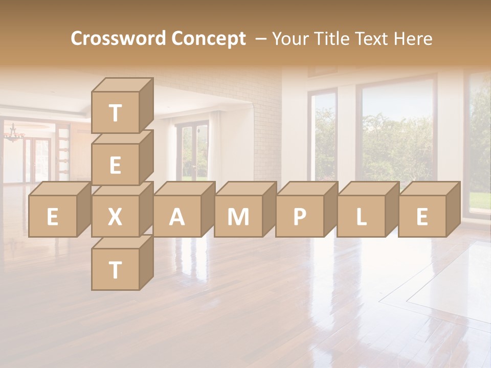 Light Trees Open PowerPoint Template