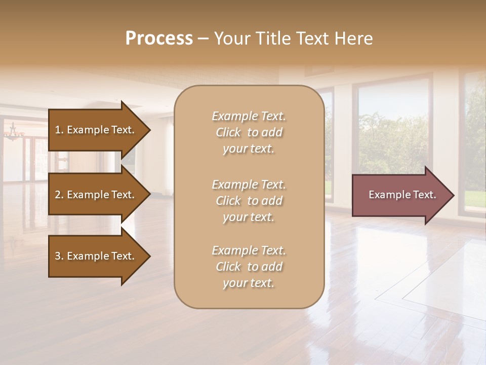 Light Trees Open PowerPoint Template