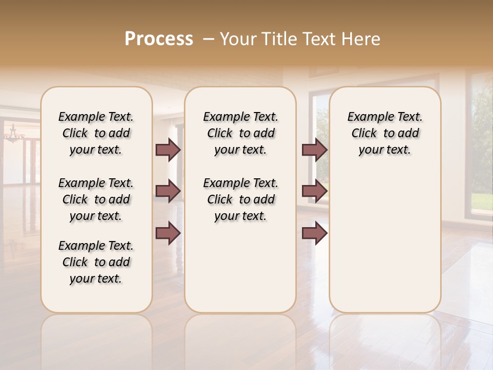 Light Trees Open PowerPoint Template