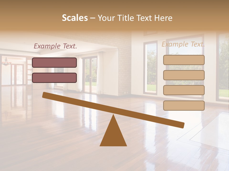 Light Trees Open PowerPoint Template