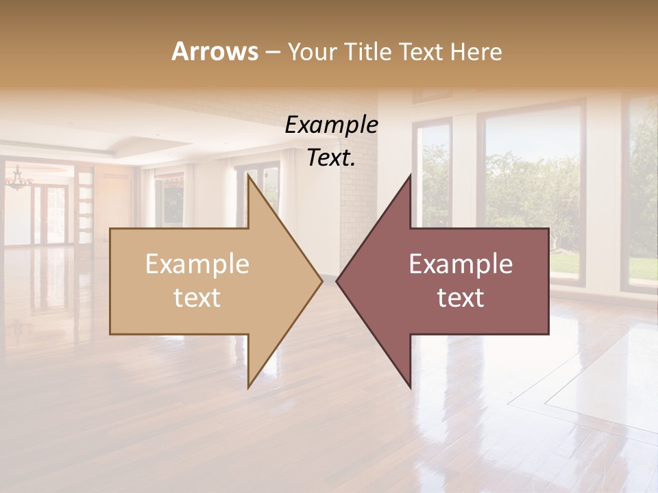 Light Trees Open PowerPoint Template