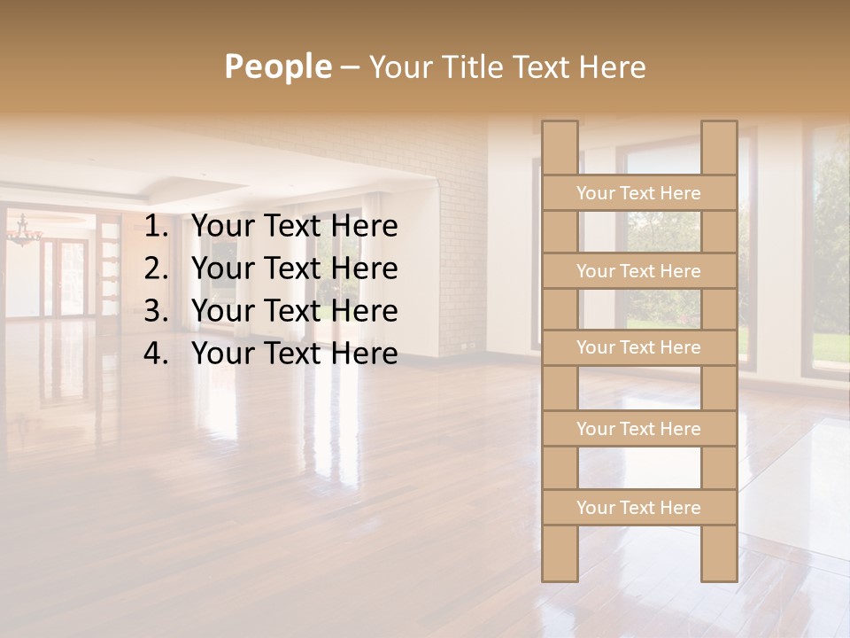 Light Trees Open PowerPoint Template