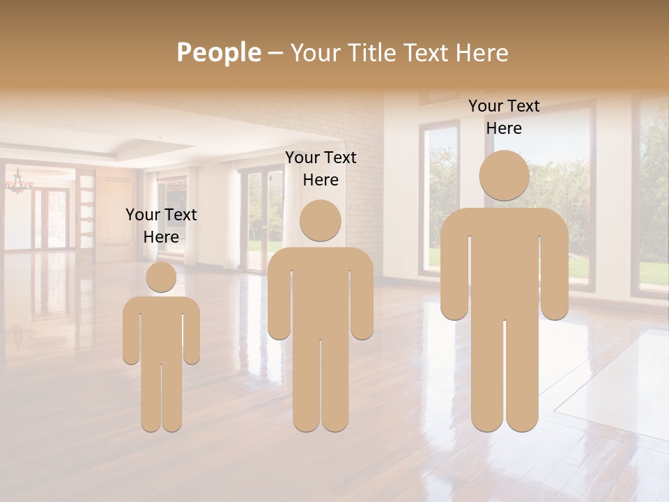 Light Trees Open PowerPoint Template