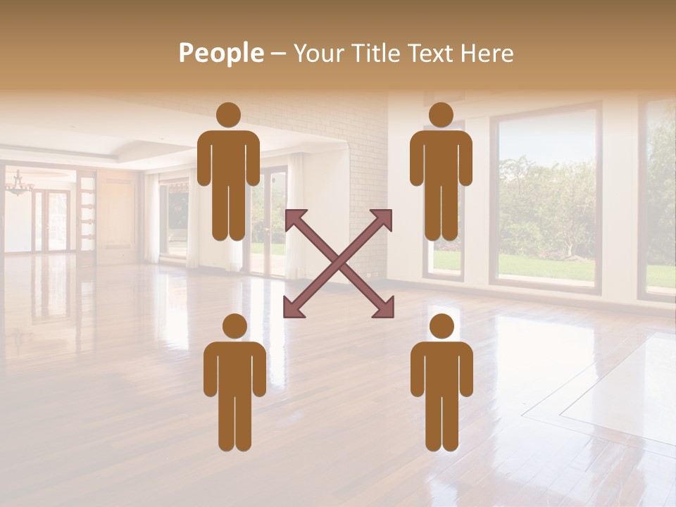 Light Trees Open PowerPoint Template